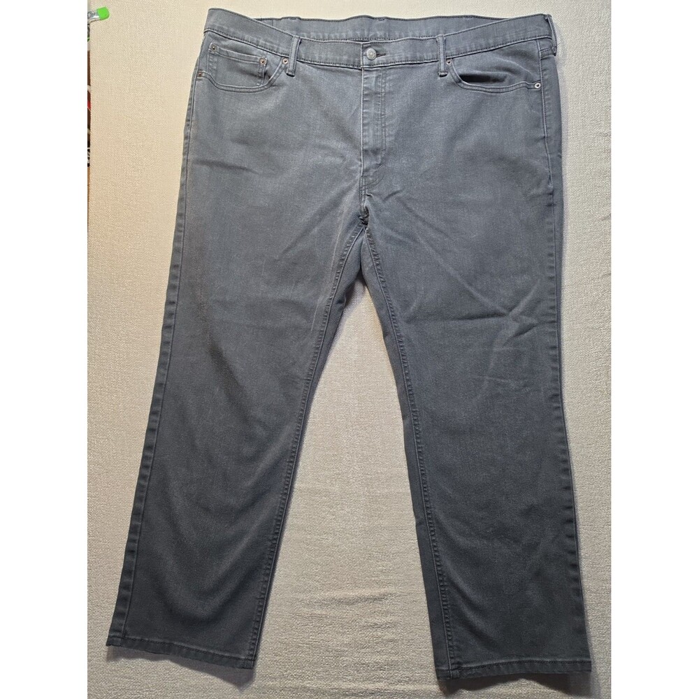 Levis 541 Jeans Men's 48x32 Athletic Taper Gray Denim